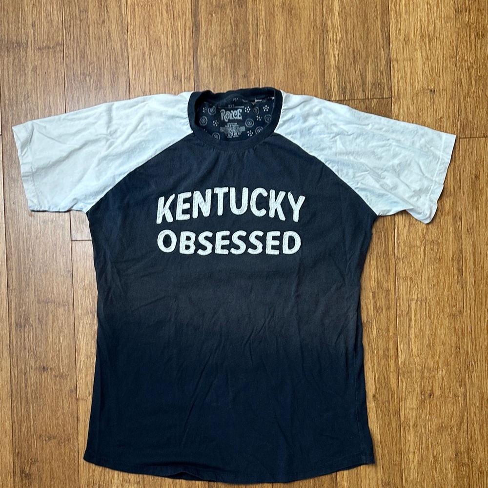 Rogue Kentucky Obsessed Black and White Tee